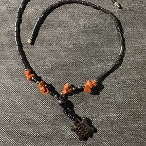Turtle pendant necklace